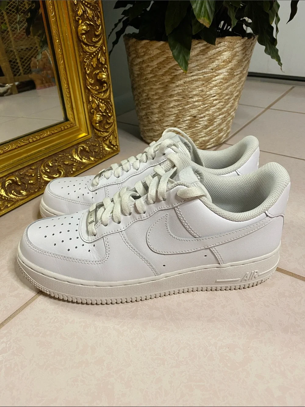 Nike all white